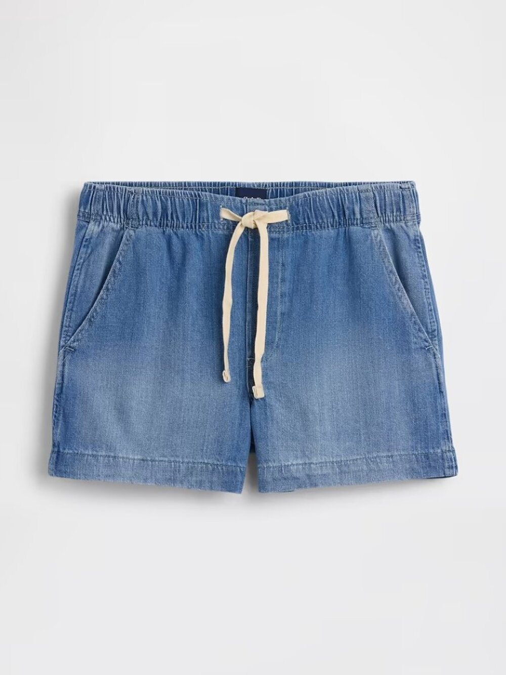 GAP 4" Denim Easy Shorts - Medium Indigo
